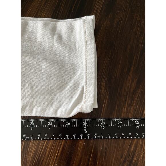 5BDG Urban Outfitters Sz 27 MOM Mid Rise Seam Ankle Stretch Skinny Jeans White - Picture 10 of 10